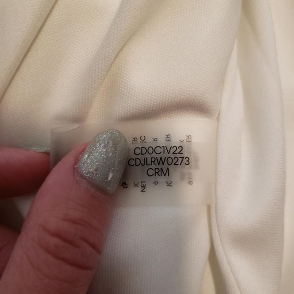 Solid Sleeveless Cascading Ruffle Dress - Picture 9 of 10